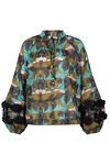 Lace To The Top - Blue & Olive