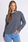 Hutch LS Tee (Navy)