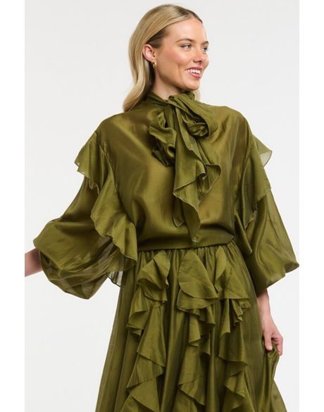 Ruffled Blouse