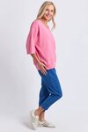 Mazie Vee Neck (Pink Lemonade)