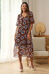 V Neck Features Dress