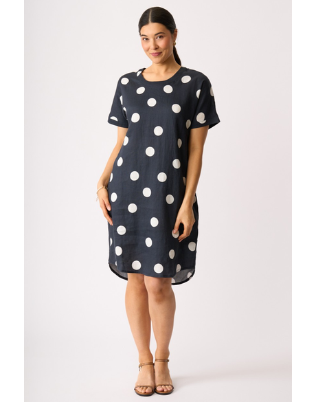 Back Pleat Dress