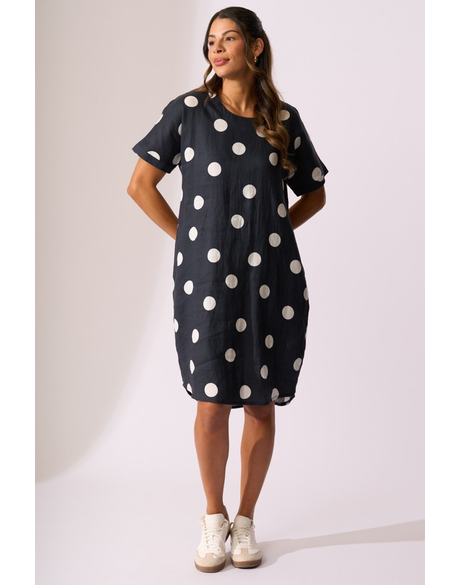 Back Pleat Dress