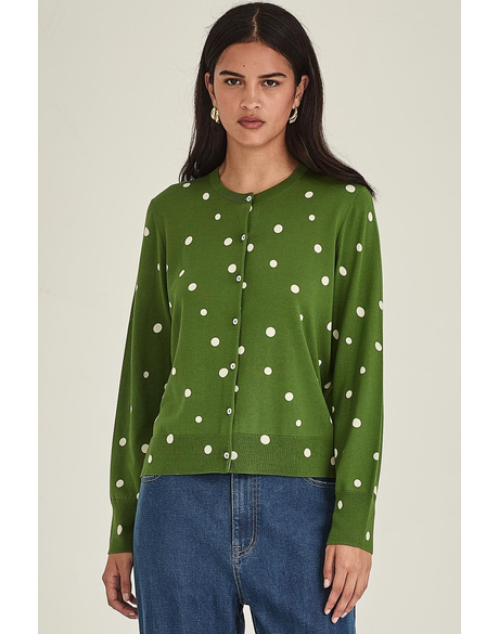 Kaia Spot Cardigan