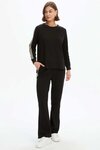 Stripe Sleeve Sweat (Summer Weight)