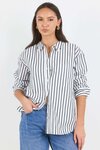 You Got This Stripe Oversized Boyfriend Shirt