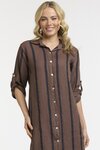 Linen Striped Dress