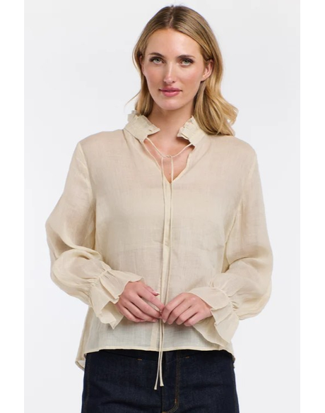 Amber Frill Neck Top