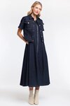 Raffi Short Sleeve Denim Jacket