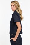 Raffi Short Sleeve Denim Jacket