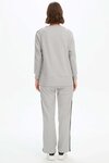 Stripe Sleeve Sweat (Summer Weight)