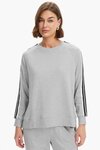 Stripe Sleeve Sweat (Summer Weight)