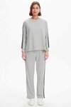 Stripe Sleeve Sweat (Summer Weight)