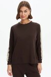 Stripe Sleeve Sweat (Summer Weight)