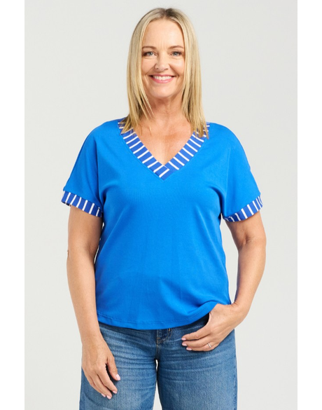 Cora Top (Blue)