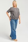 Nikita Top (Black Check)