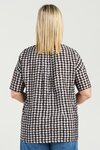 Nikita Top (Black Check)