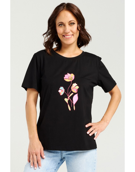 Lara T-Shirt (Black)