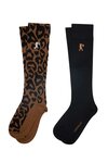 Leopard Kneehigh Socks