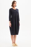 Diagonal Seam Combi Dress