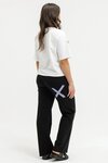 Avenue Pants (Black w Blue Haven Stripe)