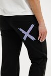 Avenue Pants (Black w Blue Haven Stripe)