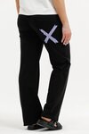 Avenue Pants (Black w Blue Haven Stripe)