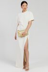 Haven Shoulder Bag (Champagne Metallic)