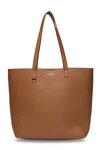 Carter Tote Tan & Tan Chain Print