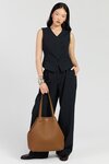 Carter Tote Tan & Tan Chain Print