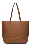 Carter Tote Tan & Tan Chain Print