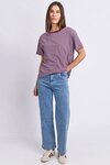 Hutch Stripe Tee (Plum)