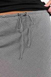 Summit Linen Blend Tie Waist Bias Maxi Skirt