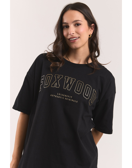 Metallic Outline Interval Tee
