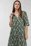 Prisim Shirt Dress