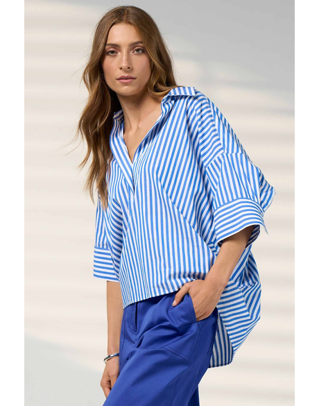 Connect Stripe Shirt