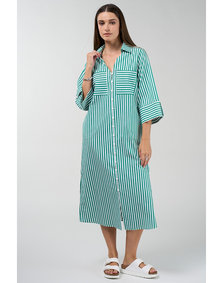 Connect Stripe Dress