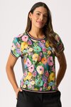 Knit Back - Round Neck Top