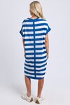 Mckinley Dress (China Blue/White Stripe)