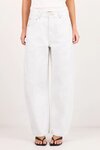 Varsity Forward Seam Barrel Jeans