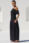 Proximity Black Tee Shirt Maxi Dress