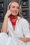 The DH X Jackie Green The Scarlett Petite Scarf