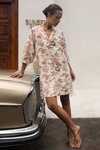 Bohemian Rose Shift Dress