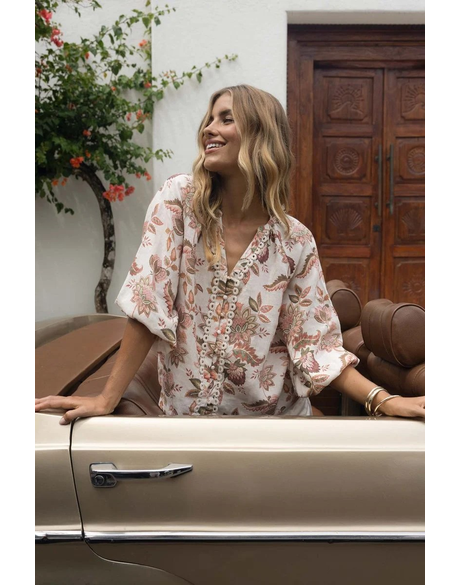 Bohemian Rose Blouse