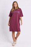 Intention Contrast Tee Dress
