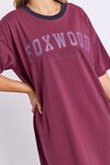 Intention Contrast Tee Dress