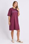 Intention Contrast Tee Dress