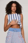 Guru Skirt - Ocean Stripe