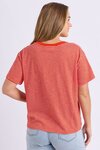 Hutch Stripe Tee (Grenadine)