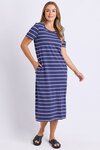 Jessa Dress (Deep Blue)